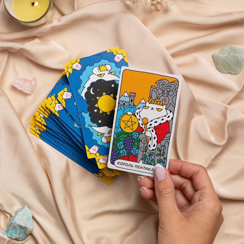 Карты Таро "Кошачье таро", Orner - № 3 Карты Таро "Кошачье таро", Orner - № 3