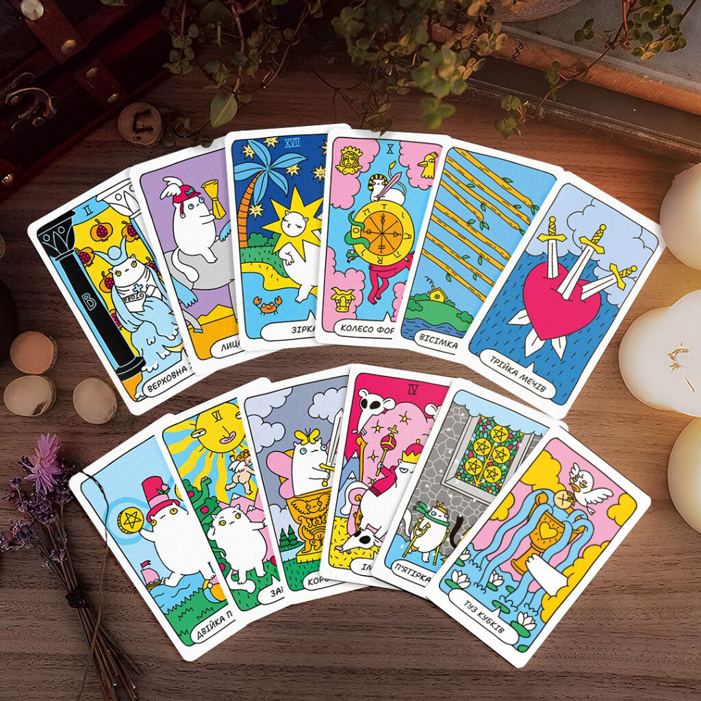 Карты Таро "Кошачье таро", Orner - № 6 Карты Таро "Кошачье таро", Orner - № 6