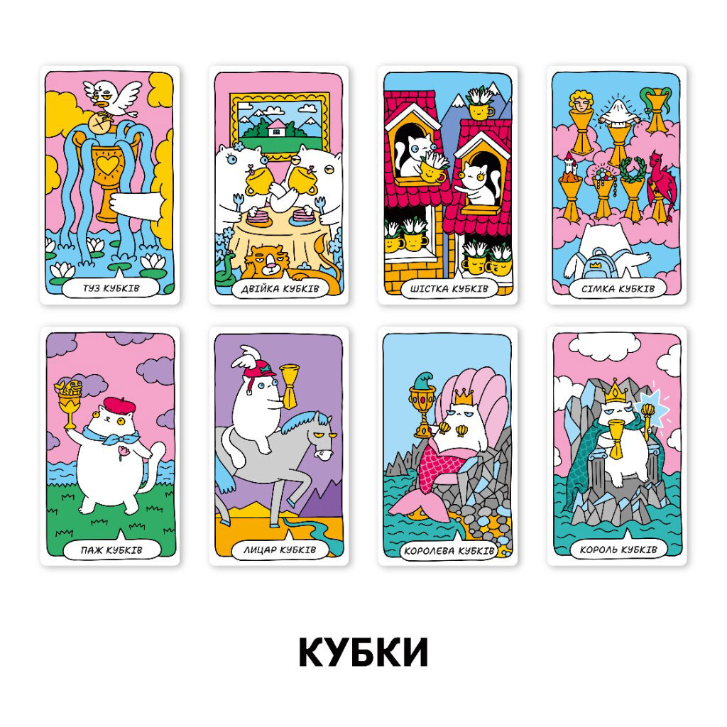 Карты Таро "Кошачье таро", Orner - № 11 Карты Таро "Кошачье таро", Orner - № 11