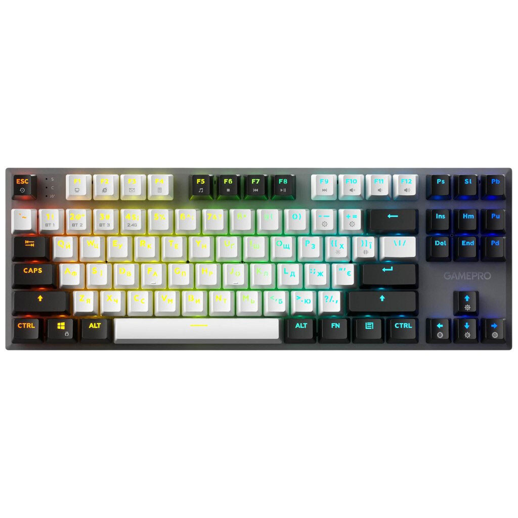 Клавиатура GamePro Genesis Joker Pro MK124G Pro, Серый - № 1 Клавиатура GamePro Genesis Joker Pro MK124G Pro, Серый - № 1