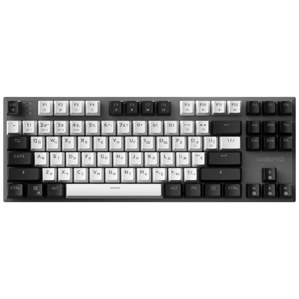 Клавиатура GamePro Genesis Joker Pro MK124G Pro, Серый - № 5 Клавиатура GamePro Genesis Joker Pro MK124G Pro, Серый - № 5