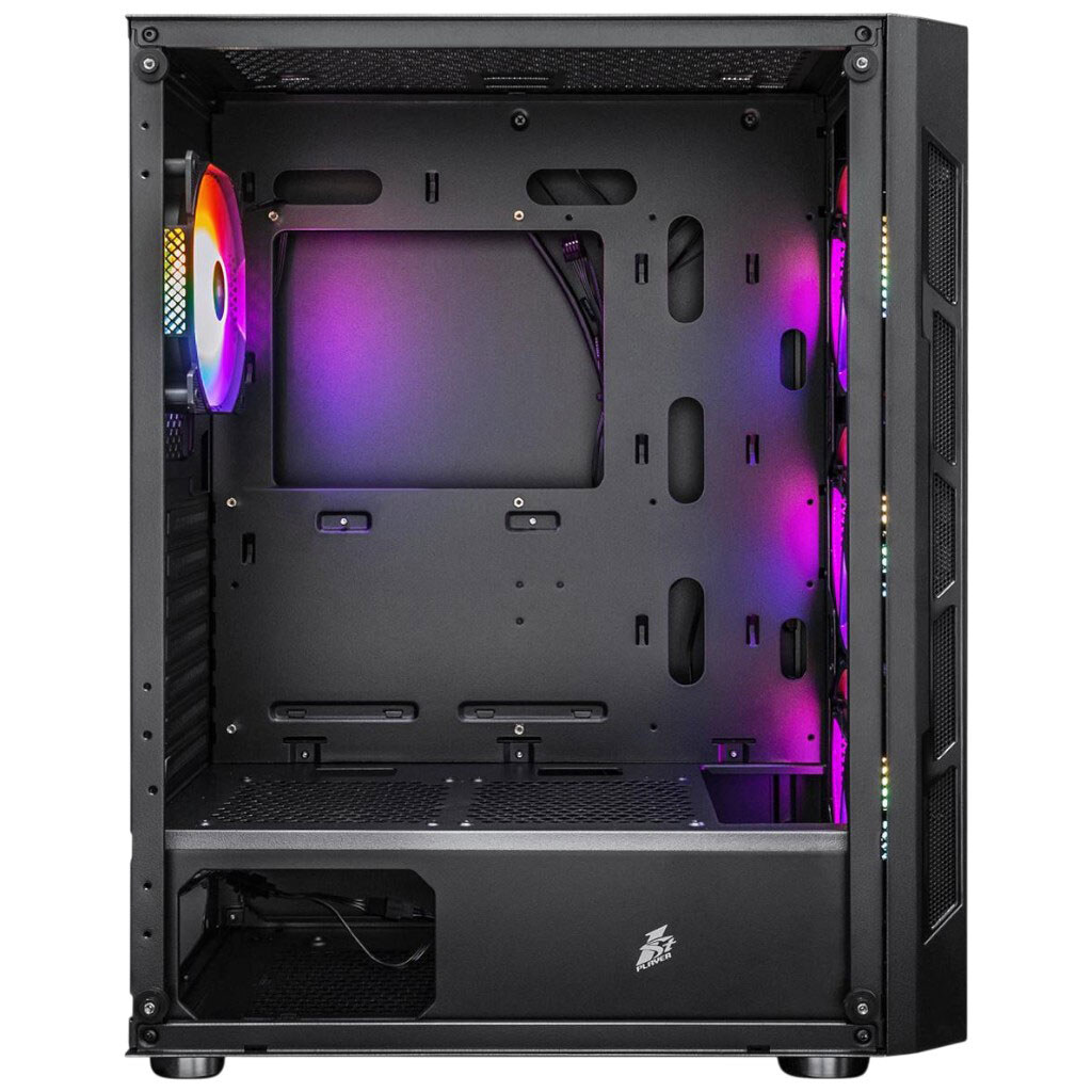 Корпус 1stPlayer XP-BK-4F1, Черный - № 4 Корпус 1stPlayer XP-BK-4F1, Черный - № 4