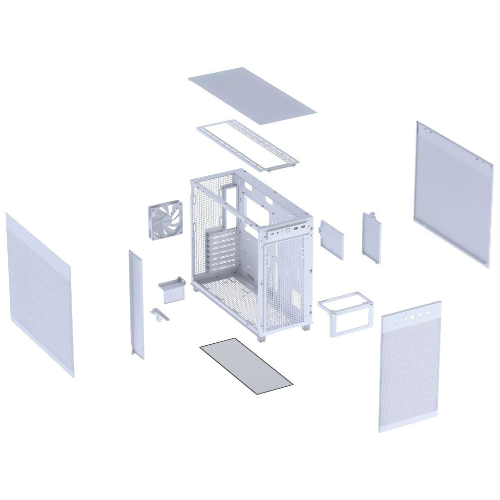 Корпус Asus Prime AP303 Mesh, Білий - № 3 Корпус Asus Prime AP303 Mesh, Білий - № 3