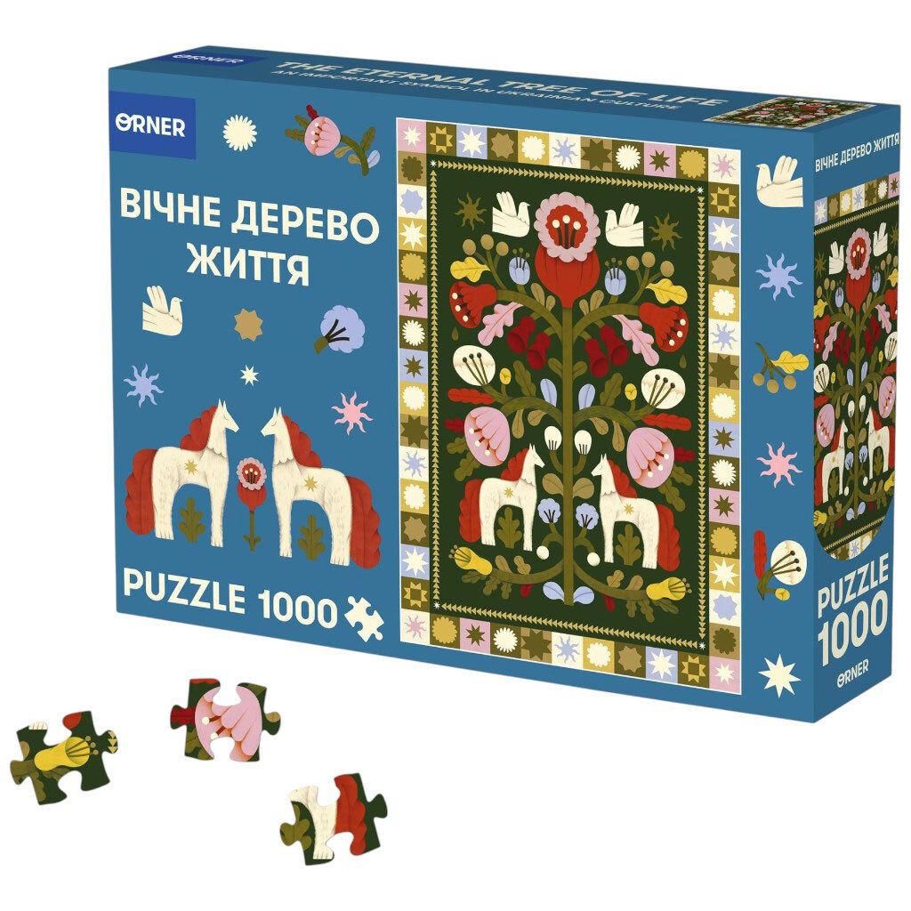 Пазл Orner Дерево життя 1000 елементів - № 1 Пазл Orner Дерево життя 1000 елементів - № 1