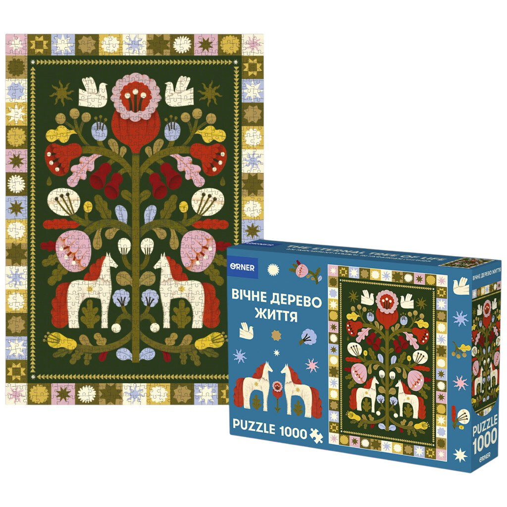 Пазл Orner Дерево життя 1000 елементів - № 2 Пазл Orner Дерево життя 1000 елементів - № 2