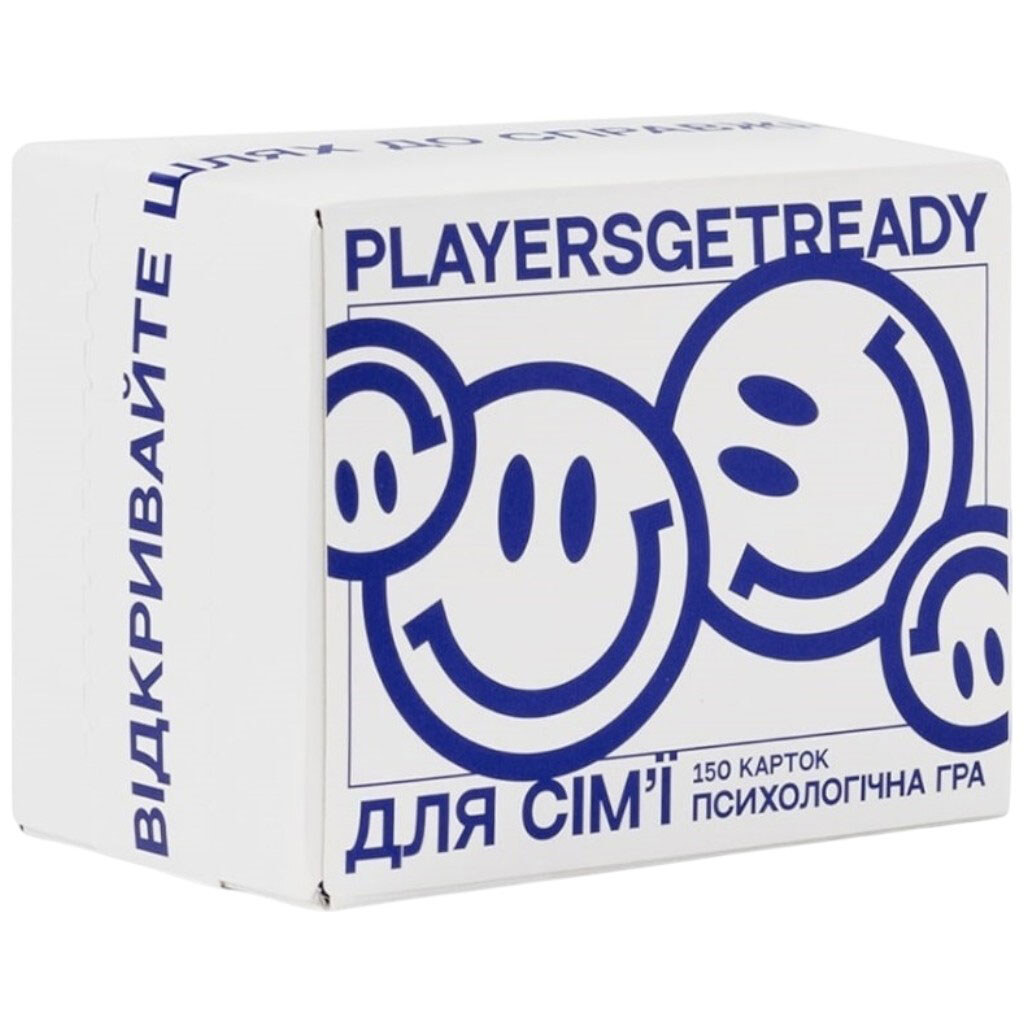 Психологическая игра для семьи Players get ready - № 1 Психологическая игра для семьи Players get ready - № 1