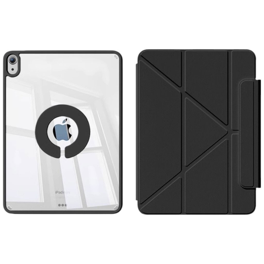 Чохол (книжка) Apple iPad Mini 6, BeCover Ultra Slim Origami Flex, Чорний - № 2 Чохол (книжка) Apple iPad Mini 6, BeCover Ultra Slim Origami Flex, Чорний - № 2