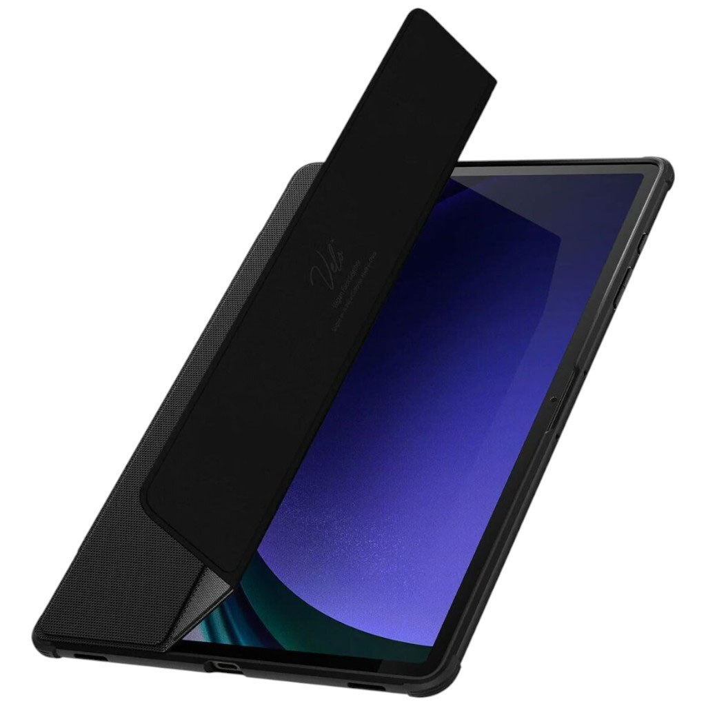 Чохол (книжка) Samsung SM-X810 Galaxy Tab S9 Plus / SM-X816 Galaxy Tab S9 Plus, Spigen Rugged Armor Pro, Чорний - № 4 Чохол (книжка) Samsung SM-X810 Galaxy Tab S9 Plus / SM-X816 Galaxy Tab S9 Plus, Spigen Rugged Armor Pro, Чорний - № 4