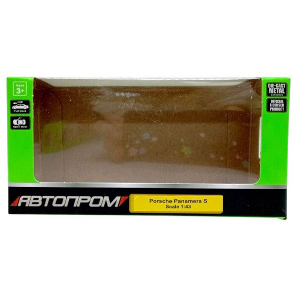 Автомодель "PORSCHE PANAMERA S", кор. 14,5 х 7,2 х 6,5 см, Автопром - № 2 Автомодель "PORSCHE PANAMERA S", кор. 14,5 х 7,2 х 6,5 см, Автопром - № 2