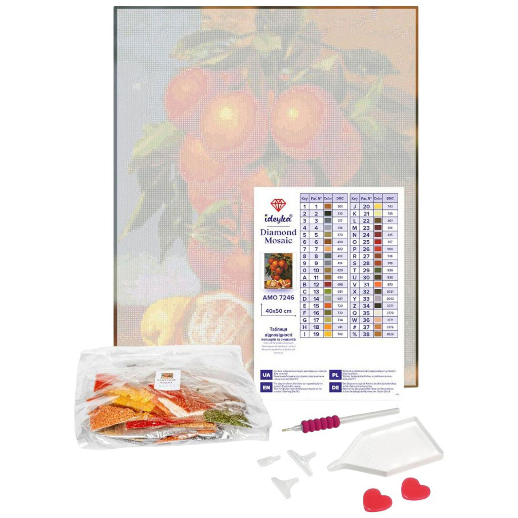 Алмазная мозаика "Размах крыльев", 40х50 см, Ідейка - № 2 Алмазная мозаика "Размах крыльев", 40х50 см, Ідейка - № 2