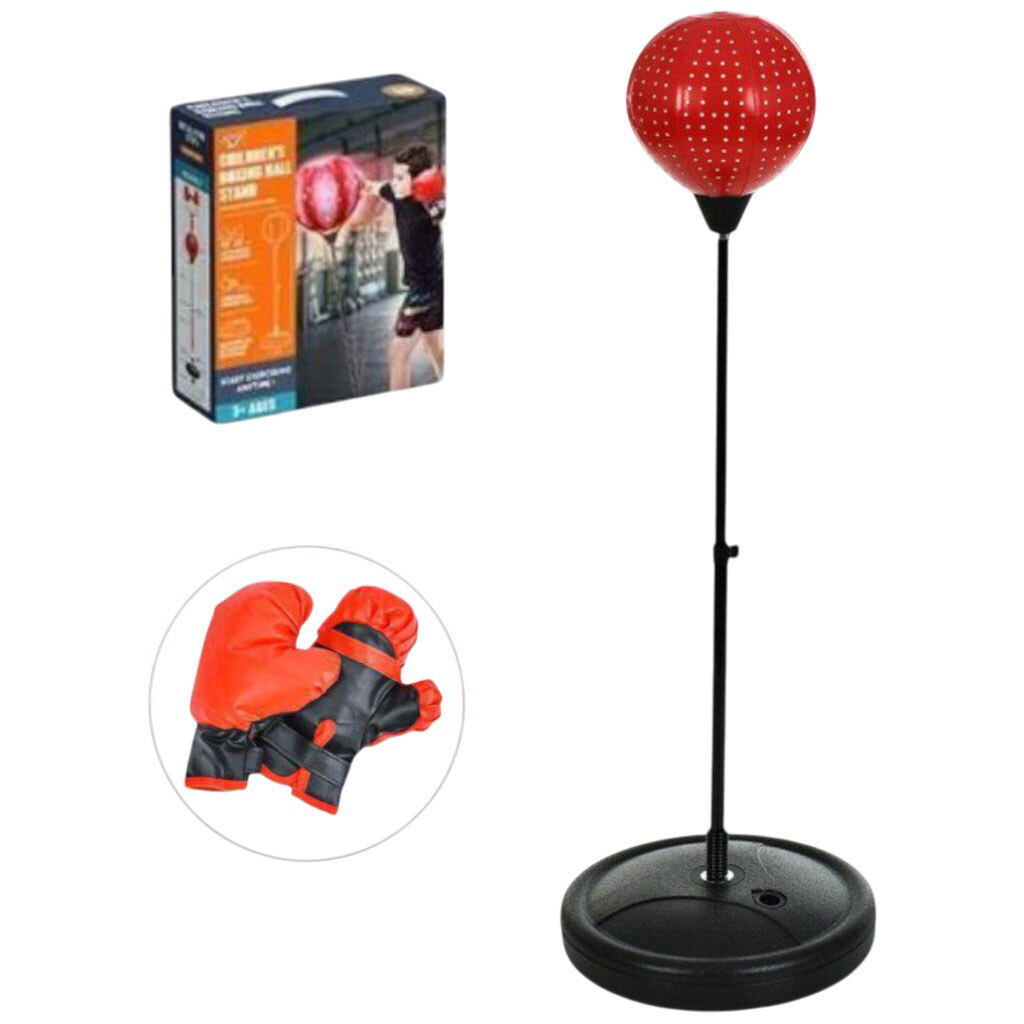 Боксерський набір, підсвічування, максимальна висота 125 см, рукавички, насос, коробка, Mic - № 2 Боксерський набір, підсвічування, максимальна висота 125 см, рукавички, насос, коробка, Mic - № 2