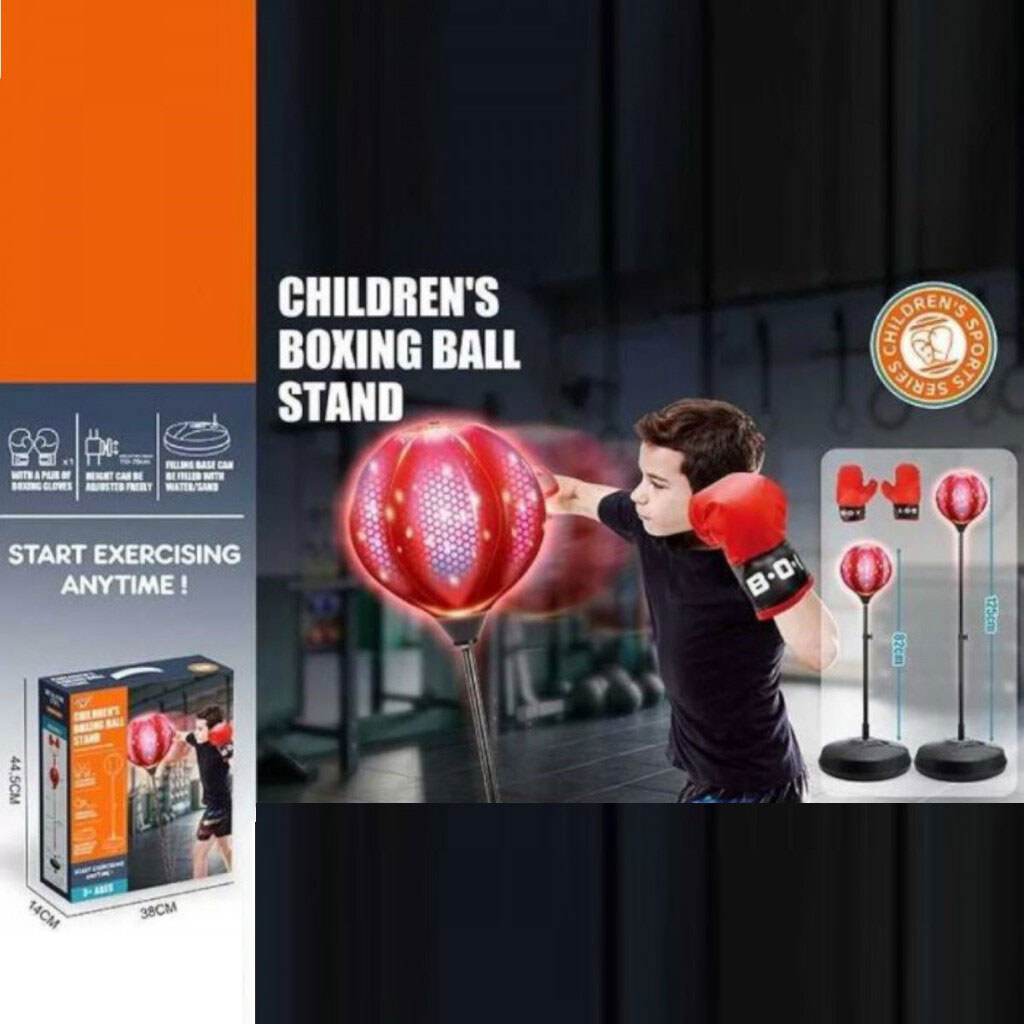 Боксерський набір, підсвічування, максимальна висота 125 см, рукавички, насос, коробка, Mic - № 3 Боксерський набір, підсвічування, максимальна висота 125 см, рукавички, насос, коробка, Mic - № 3