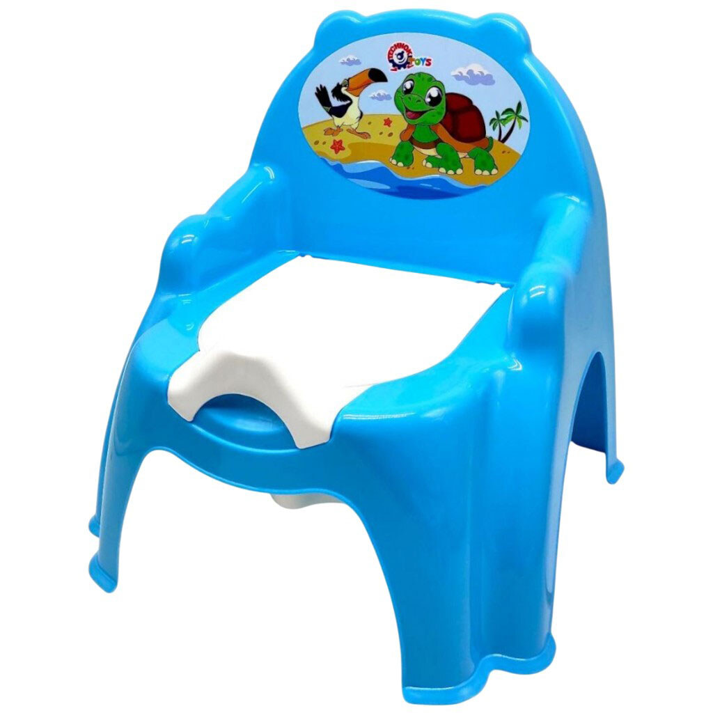 Горшок детский с крышкой "ТУКАН ЧЕРЕПАШКА", Технок - № 1 Горшок детский с крышкой "ТУКАН ЧЕРЕПАШКА", Технок - № 1