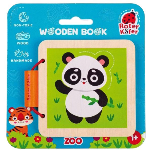 Игрушка "Деревянная книга. Зоопарк", Vladi Toys - № 1 Игрушка "Деревянная книга. Зоопарк", Vladi Toys - № 1