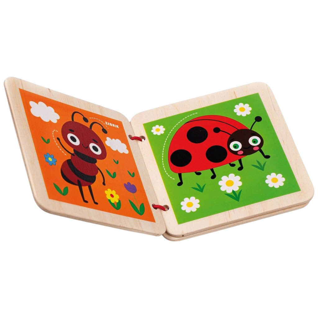 Игрушка "Деревянная книга. Насекомые", Vladi Toys - № 2 Игрушка "Деревянная книга. Насекомые", Vladi Toys - № 2