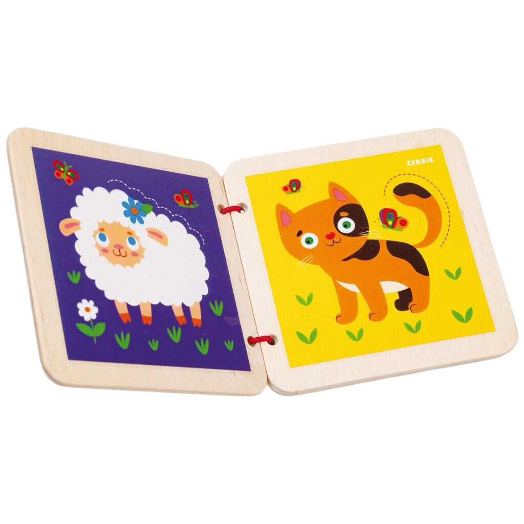 Іграшка "Дерев'яна книга. Ферма", Vladi Toys - № 3 Іграшка "Дерев'яна книга. Ферма", Vladi Toys - № 3