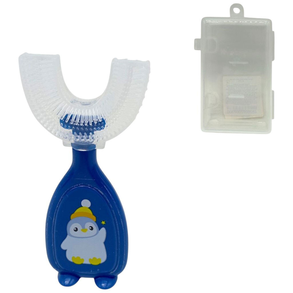 Детская зубная щетка-капа в футляре, Mic - № 1 Детская зубная щетка-капа в футляре, Mic - № 1