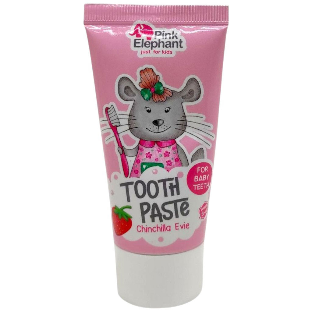 Зубная паста "Pink Elephant. шиншилла Эви", 50 мл - № 1 Зубная паста "Pink Elephant. шиншилла Эви", 50 мл - № 1
