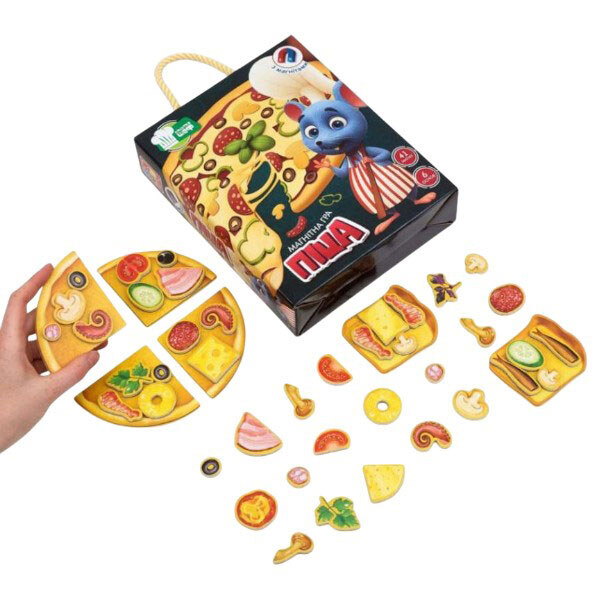 Гра магнітна "Піца", укр, Vladi Toys - № 2 Гра магнітна "Піца", укр, Vladi Toys - № 2