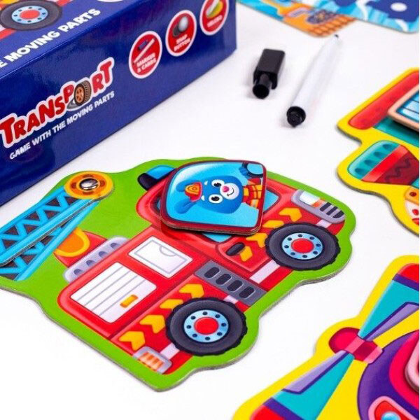 Игра настольная "Транспорт", укр, Vladi Toys - № 3 Игра настольная "Транспорт", укр, Vladi Toys - № 3