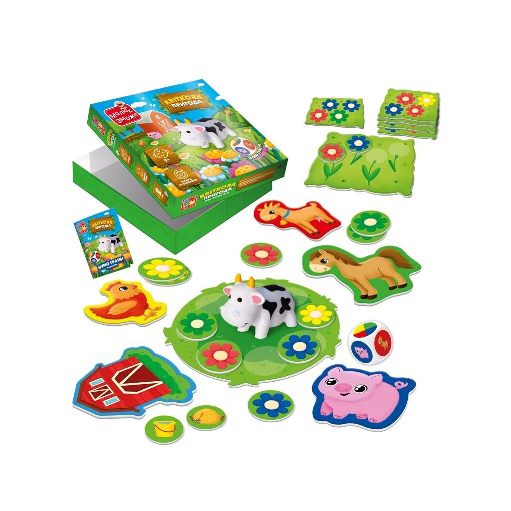 Гра настільна "Квіткова пригода", рус, Vladi Toys - № 2 Гра настільна "Квіткова пригода", рус, Vladi Toys - № 2