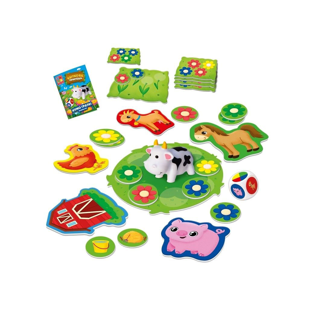 Гра настільна "Квіткова пригода", рус, Vladi Toys - № 3 Гра настільна "Квіткова пригода", рус, Vladi Toys - № 3