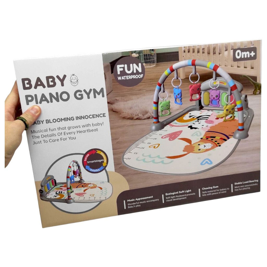 Килимок дитячий "Baby Piano Gym", в коробці 43,5х8х30 см, Mic - № 2 Килимок дитячий "Baby Piano Gym", в коробці 43,5х8х30 см, Mic - № 2