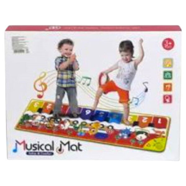 Коврик музыкальный на батарейках в коробке. р.36, 5x28, 5x4, 5см, Mic - № 2 Коврик музыкальный на батарейках в коробке. р.36, 5x28, 5x4, 5см, Mic - № 2