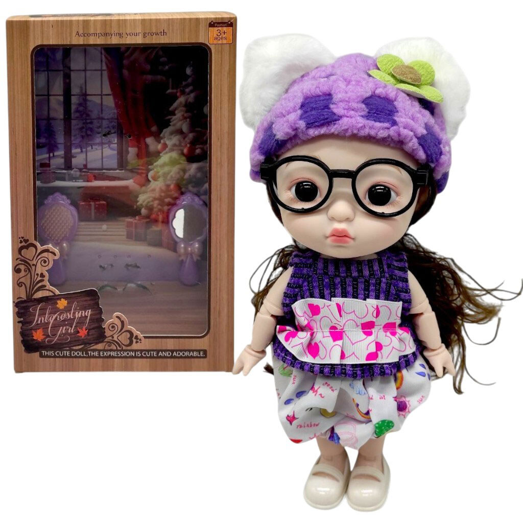 Кукла шарнирная "Interesting", в коробке 33х10х20, 5 см, Mic - № 1 Кукла шарнирная "Interesting", в коробке 33х10х20, 5 см, Mic - № 1