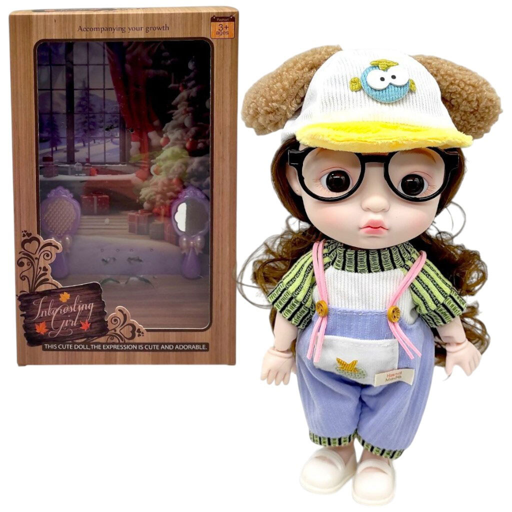 Кукла шарнирная "Interesting", в коробке 33х10х20, 5 см, Mic - № 1 Кукла шарнирная "Interesting", в коробке 33х10х20, 5 см, Mic - № 1
