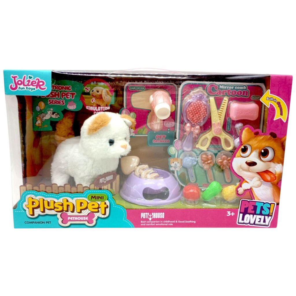 Любимец "КОТИК", Белый со светло-коричневыми ушами, Jolier - № 1 Любимец "КОТИК", Белый со светло-коричневыми ушами, Jolier - № 1