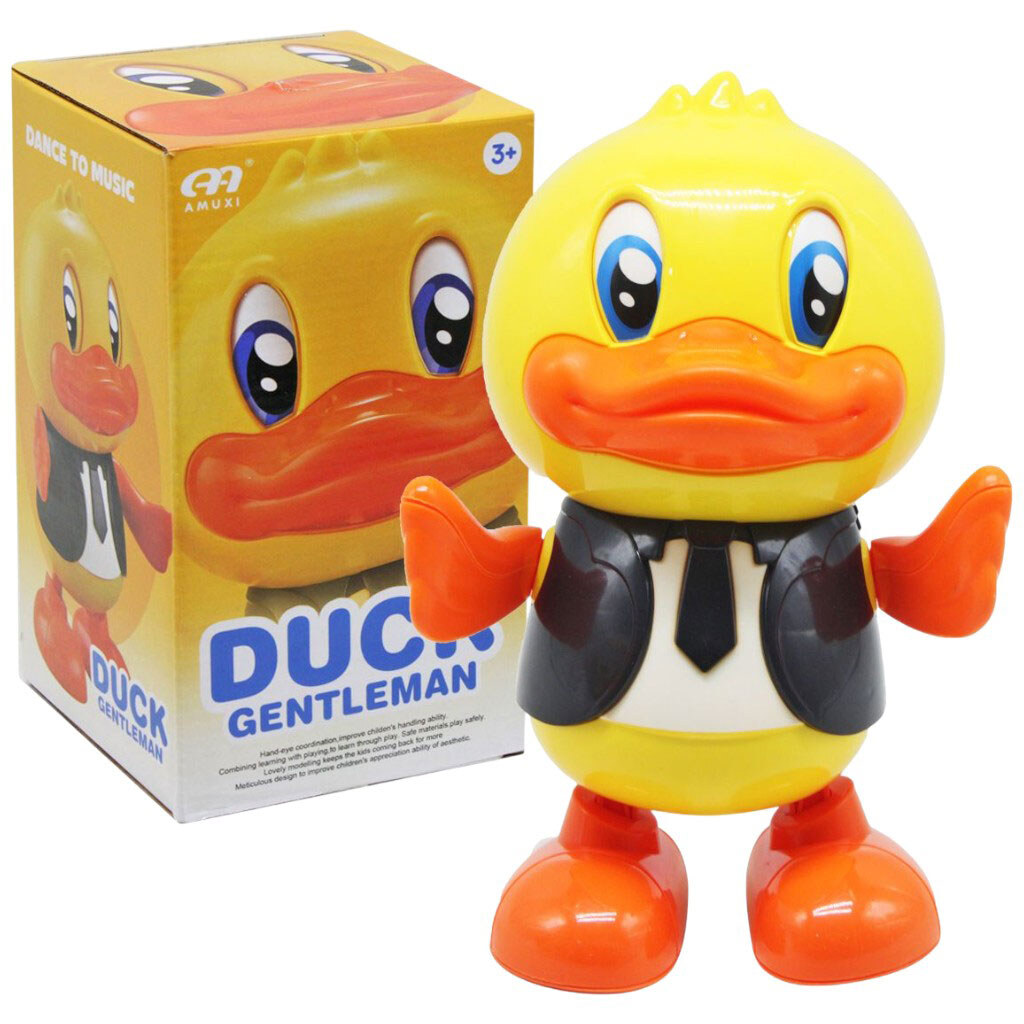 Музыкальная игрушка "Утенок джентельмен", Amuxi - № 1 Музыкальная игрушка "Утенок джентельмен", Amuxi - № 1