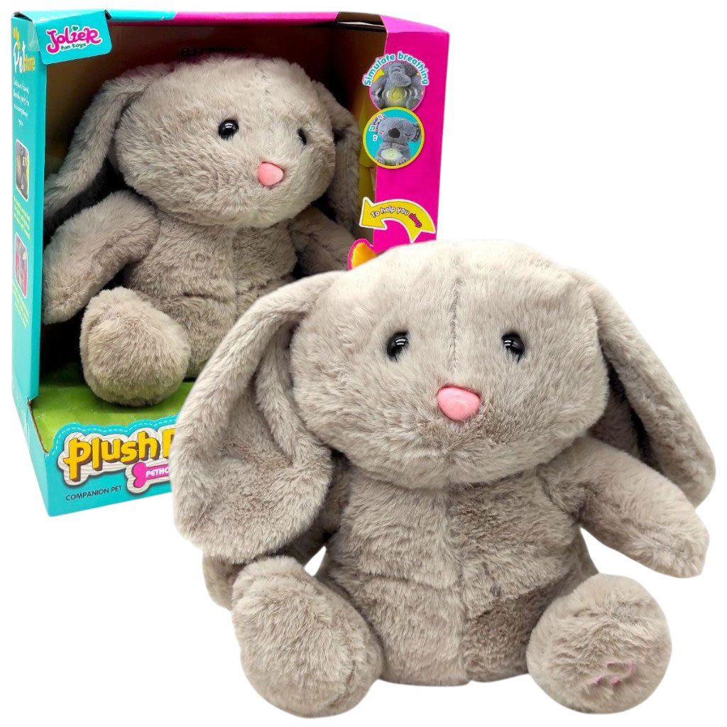 М'яка іграшка-нічник "ЗАЙЧИК", коробка 29х31х17 см, Mic - № 1 М'яка іграшка-нічник "ЗАЙЧИК", коробка 29х31х17 см, Mic - № 1