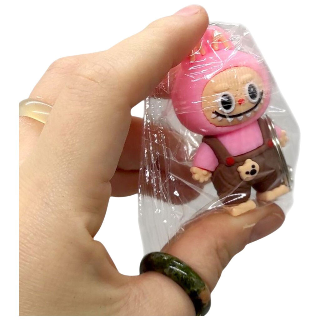 Набір персонажів-брелоків, міні-адвент календар, "Лабубу", 9 героїв у наборі, коробка 23x4, 6x28 см, Mic - № 2 Набір персонажів-брелоків, міні-адвент календар, "Лабубу", 9 героїв у наборі, коробка 23x4, 6x28 см, Mic - № 2