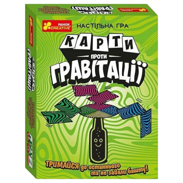 Настольная игра "Карты против гравитации", укр, Ранок - № 1 Настольная игра "Карты против гравитации", укр, Ранок - № 1