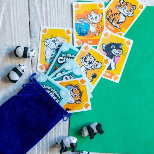 Настільна гра "Незвичайна сімейка", Ранок - № 5 Настільна гра "Незвичайна сімейка", Ранок - № 5