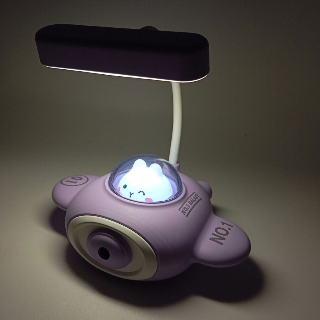 Настільна лампа зі стругачкою для олівців "Літак", Mic - № 2 Настільна лампа зі стругачкою для олівців "Літак", Mic - № 2