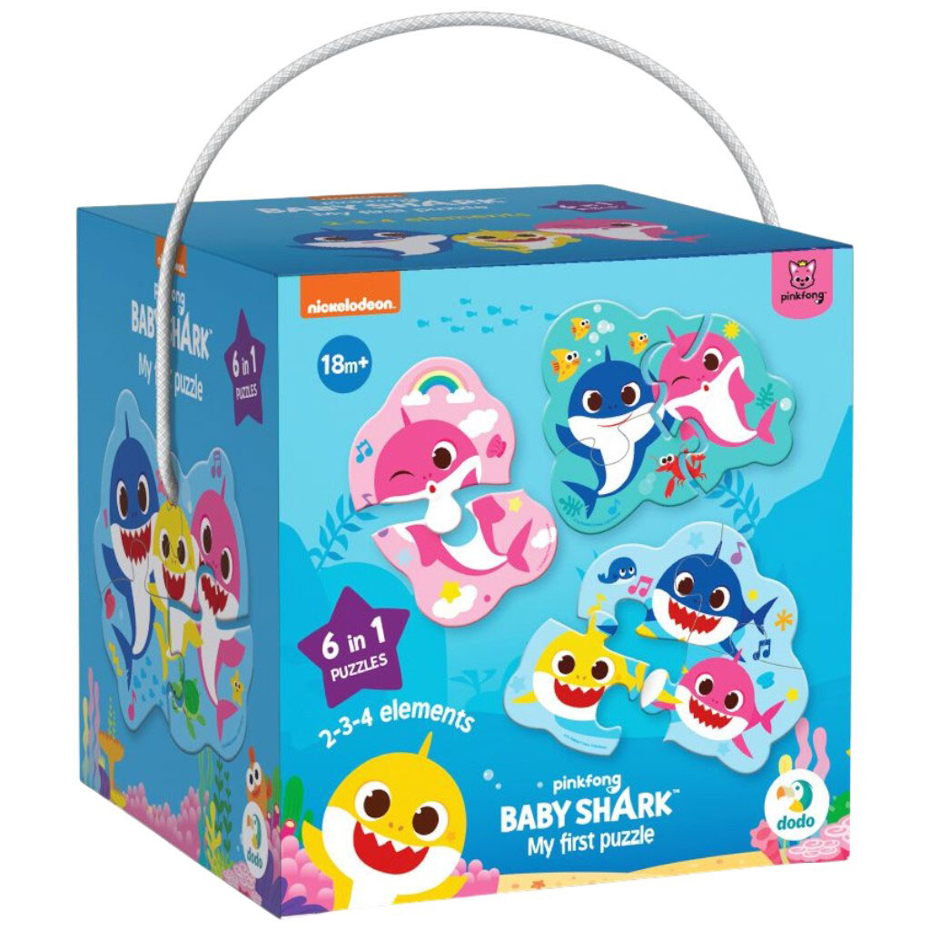 Пазл "Baby Shark", 2 пазла × 2 эл., 2 пазла × 3 эл., 2 пазла × 4 эл., Dodo - № 2 Пазл "Baby Shark", 2 пазла × 2 эл., 2 пазла × 3 эл., 2 пазла × 4 эл., Dodo - № 2