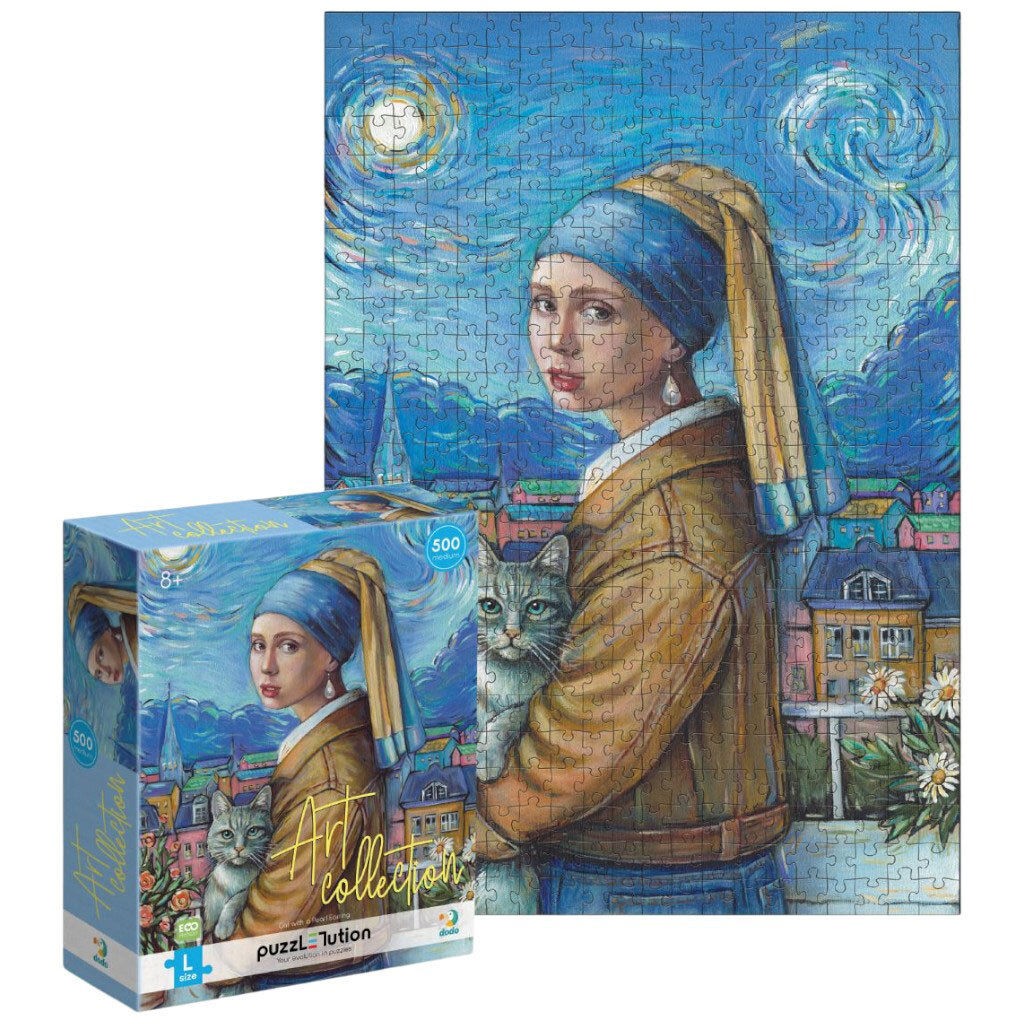 Пазл "Art Collection. Девушка с жемчужной серьгой", 500 эл, Dodo - № 2 Пазл "Art Collection. Девушка с жемчужной серьгой", 500 эл, Dodo - № 2