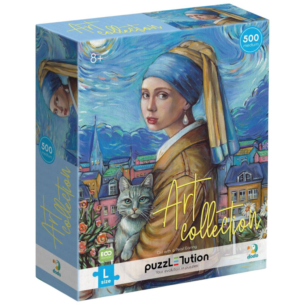 Пазл "Art Collection. Девушка с жемчужной серьгой", 500 эл, Dodo - № 4 Пазл "Art Collection. Девушка с жемчужной серьгой", 500 эл, Dodo - № 4
