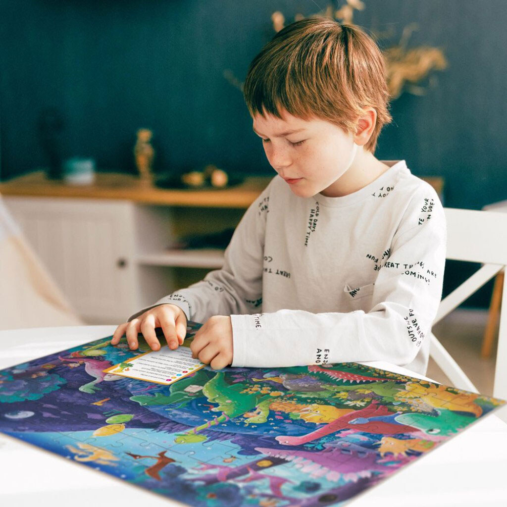 Пазл "Look and Find/Ищи и находи. Страна динозавров", 100 эл, Dodo - № 7 Пазл "Look and Find/Ищи и находи. Страна динозавров", 100 эл, Dodo - № 7