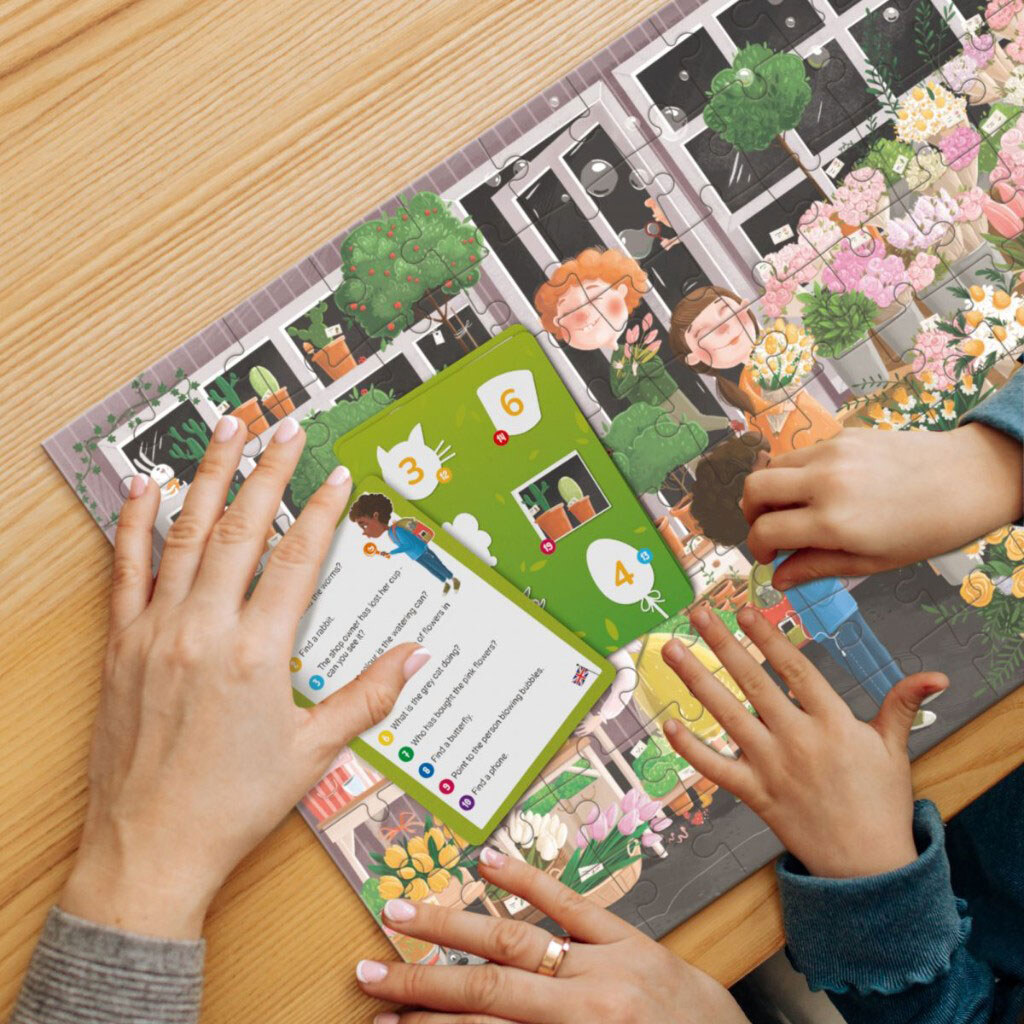 Пазл "Look and Find/Ищи и находи. Цветущая весна", 80 ел, Dodo - № 6 Пазл "Look and Find/Ищи и находи. Цветущая весна", 80 ел, Dodo - № 6