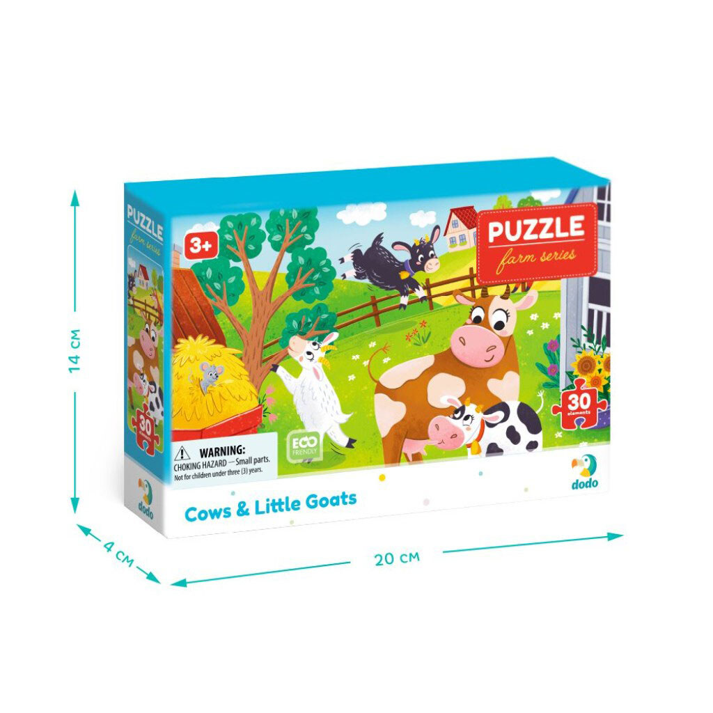 Пазл "Коровы и козлята", 30 эл, Dodo - № 4 Пазл "Коровы и козлята", 30 эл, Dodo - № 4