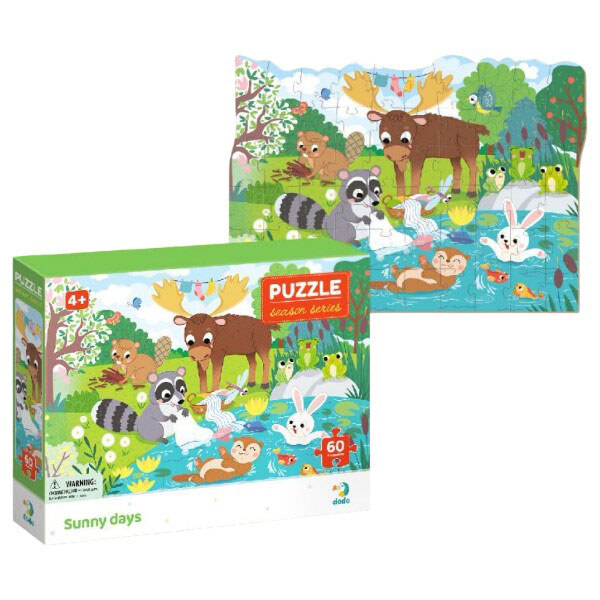 Пазл "Солнечные дни", 60 эл, Dodo - № 1 Пазл "Солнечные дни", 60 эл, Dodo - № 1