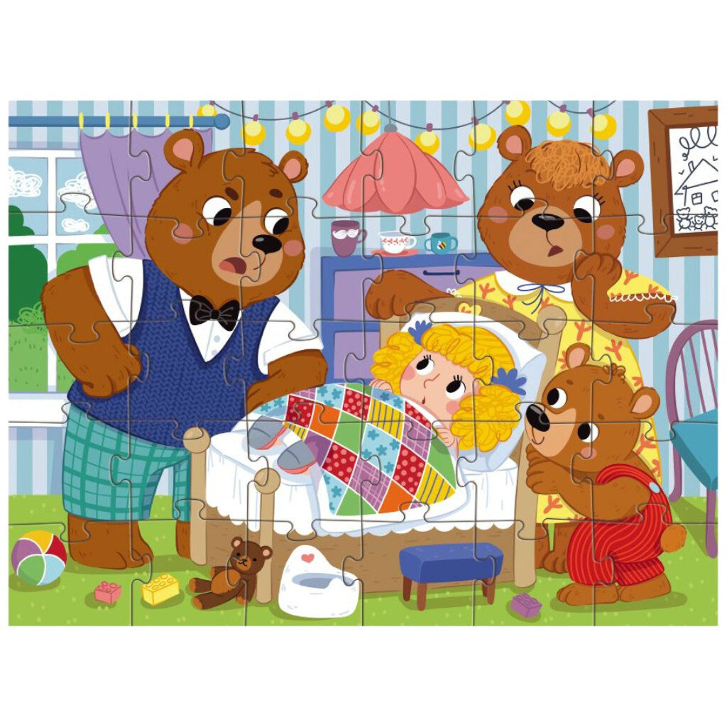 Пазл "Три медведя", 30 эл, Dodo - № 1 Пазл "Три медведя", 30 эл, Dodo - № 1