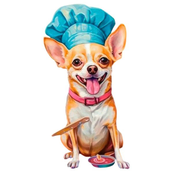 Пазлы "Собака-повар", 70 элементов, Castorland - № 1 Пазлы "Собака-повар", 70 элементов, Castorland - № 1