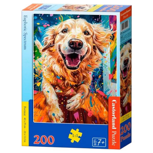 Пазлы "Эйфорический спектр", 200 элементов, Castorland - № 2 Пазлы "Эйфорический спектр", 200 элементов, Castorland - № 2