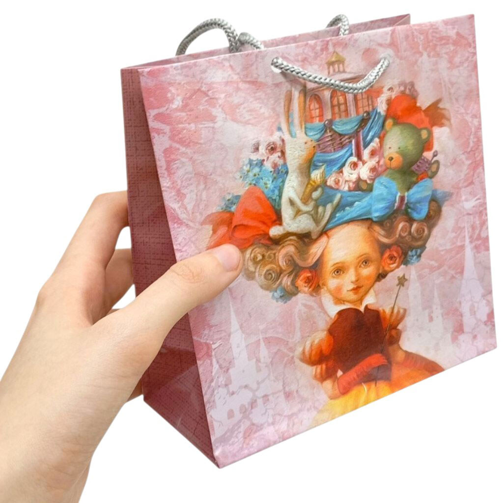 Пакет бумажный 16x16x7см, микс видов, Art Studio Of Happiness - № 2 Пакет бумажный 16x16x7см, микс видов, Art Studio Of Happiness - № 2