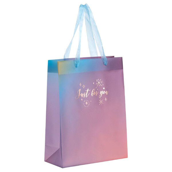 Пакет пластиковий подарунковий "Just for you-2", 25х19 см, Axent - № 2 Пакет пластиковий подарунковий "Just for you-2", 25х19 см, Axent - № 2