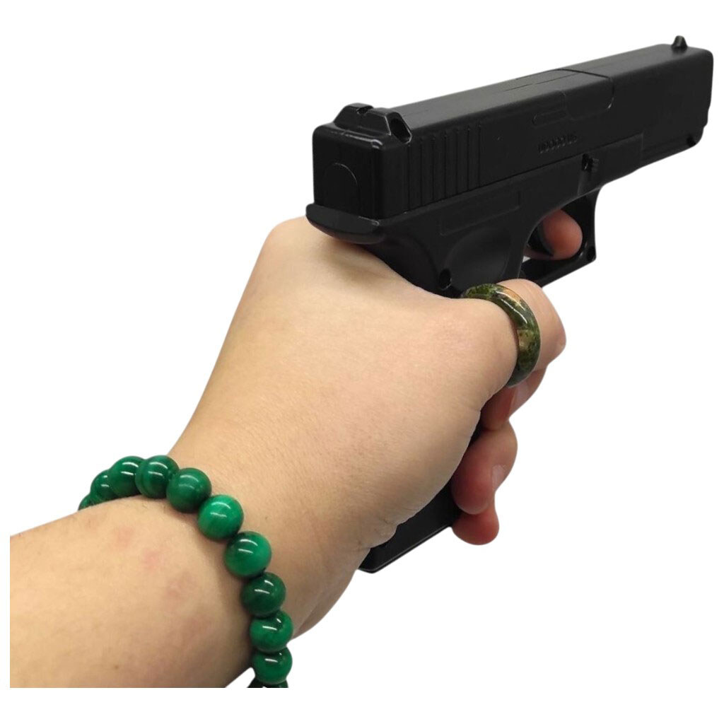 Пістолет із металевими деталями, коробка 8,7x13x4,2 см, Mic - № 2 Пістолет із металевими деталями, коробка 8,7x13x4,2 см, Mic - № 2